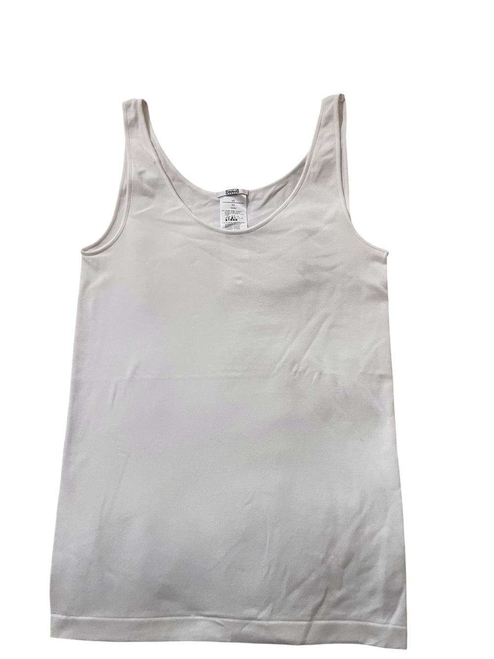 Wolford White Tank Top, highly resembling their iconic seamless Jamaika Tank Top